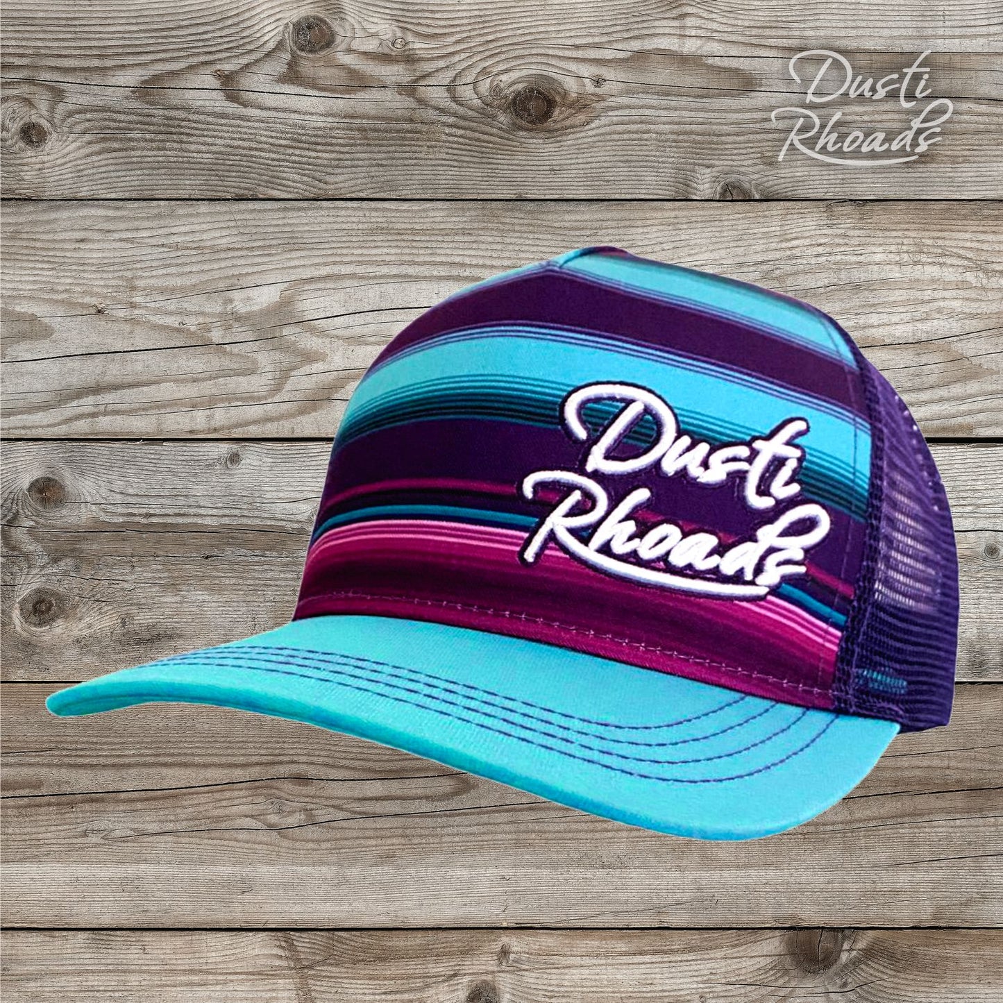 Crazy Serape Embroidered Trucker - 50% Off