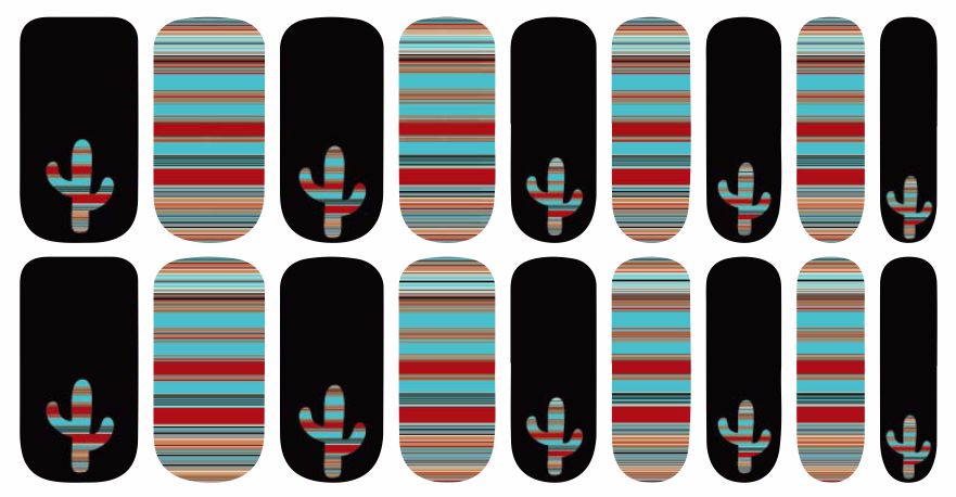 Desert Rose Polish Strips