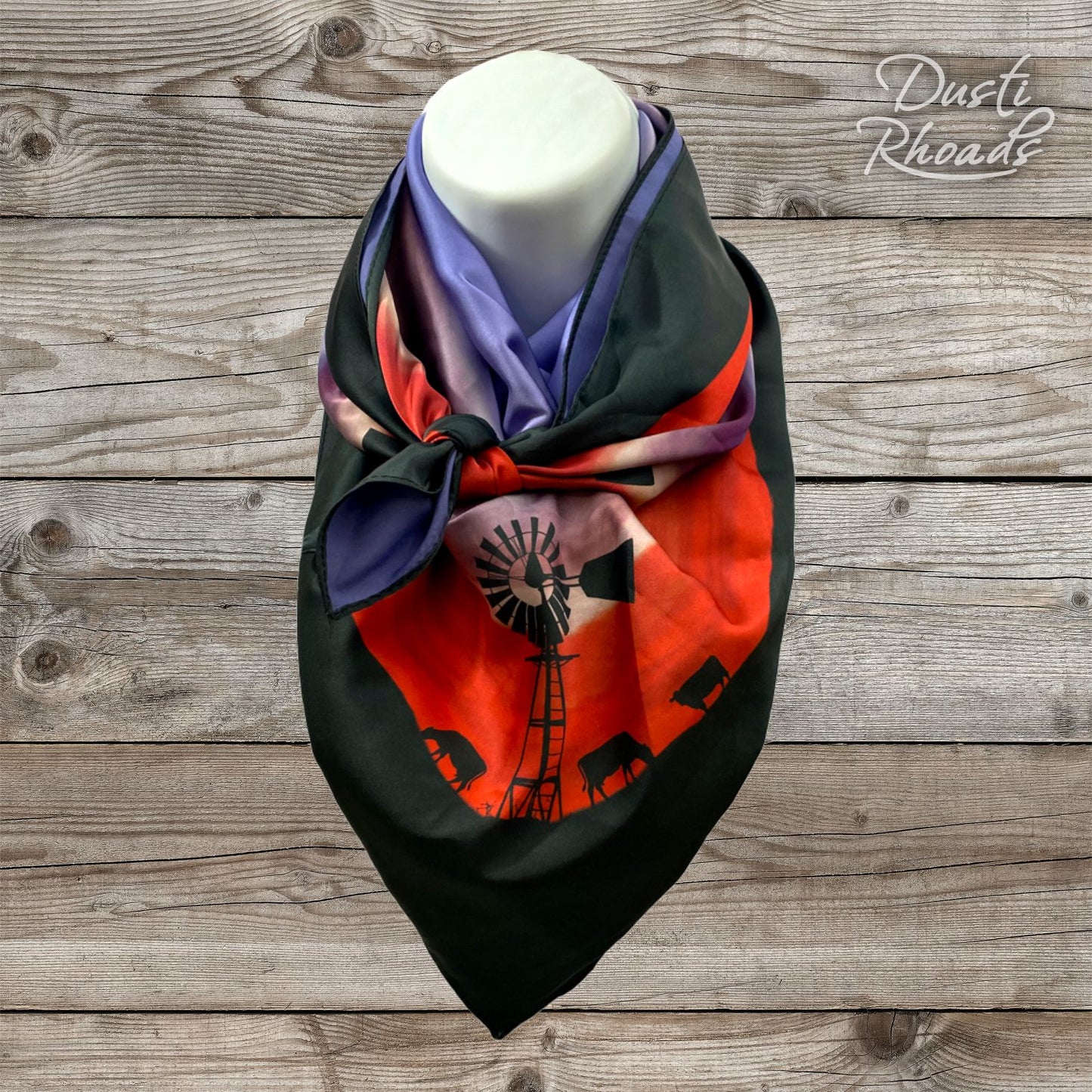 SALE - God's Country Silk Wild Rag Scarf