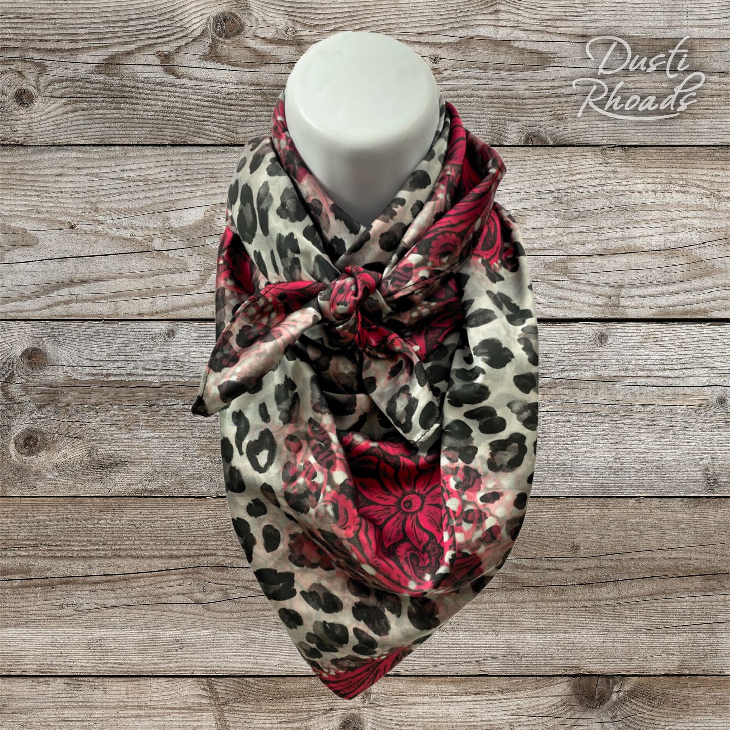 SALE - Ranch Gypsy Silk Wild Rag Scarf - price lowered