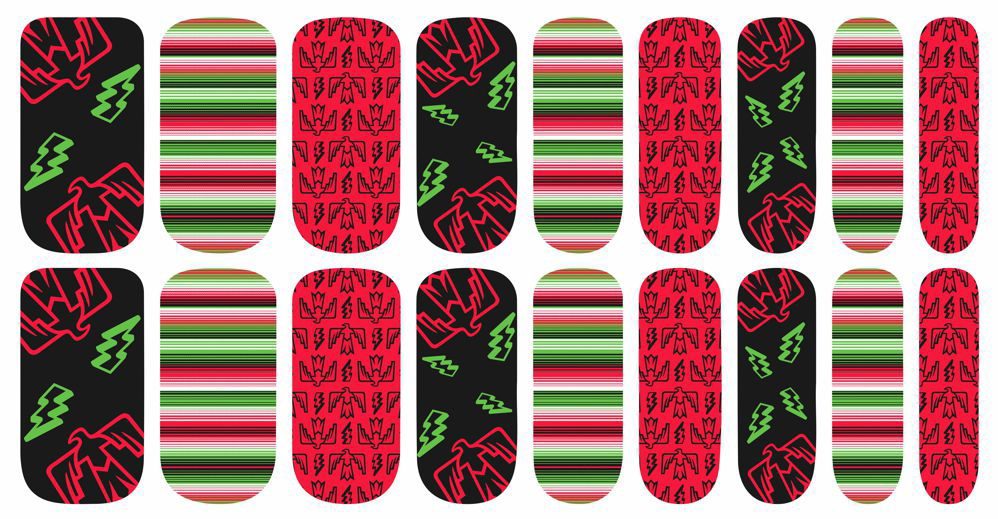 LAST CHANCE Thunder & Lightning Nail Polish Strips - less than 20