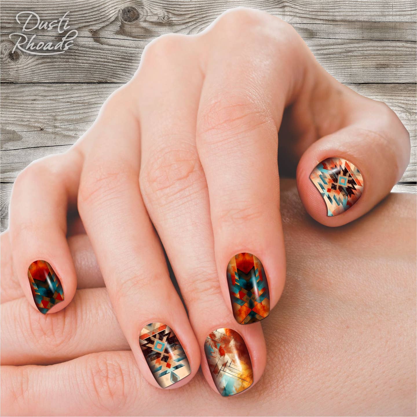 Southwestern Skies Nail Polish Strips