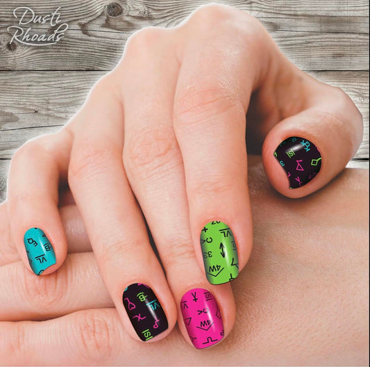 Neon Brands Nail Polish Strips