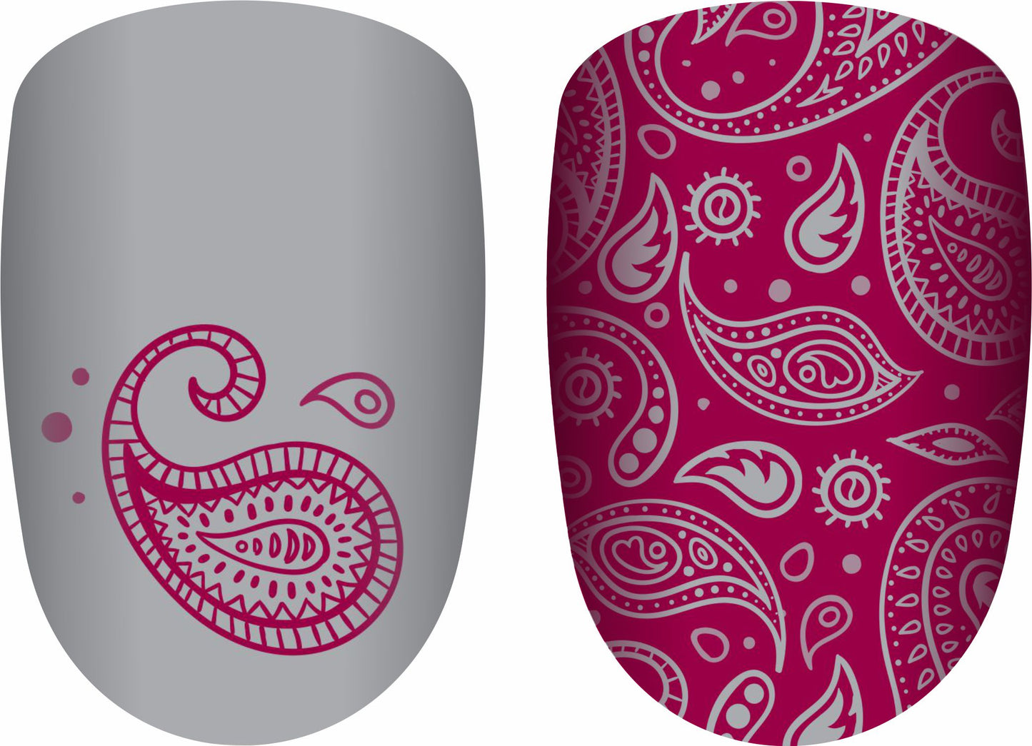 Pretty Paisley Nail Polish Strips