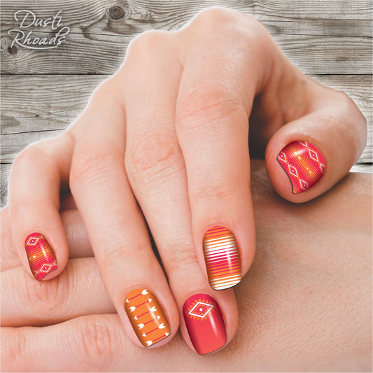 Sherbert Nail Polish Strips