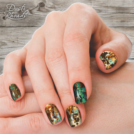 Way Out West Nail Polish Strips